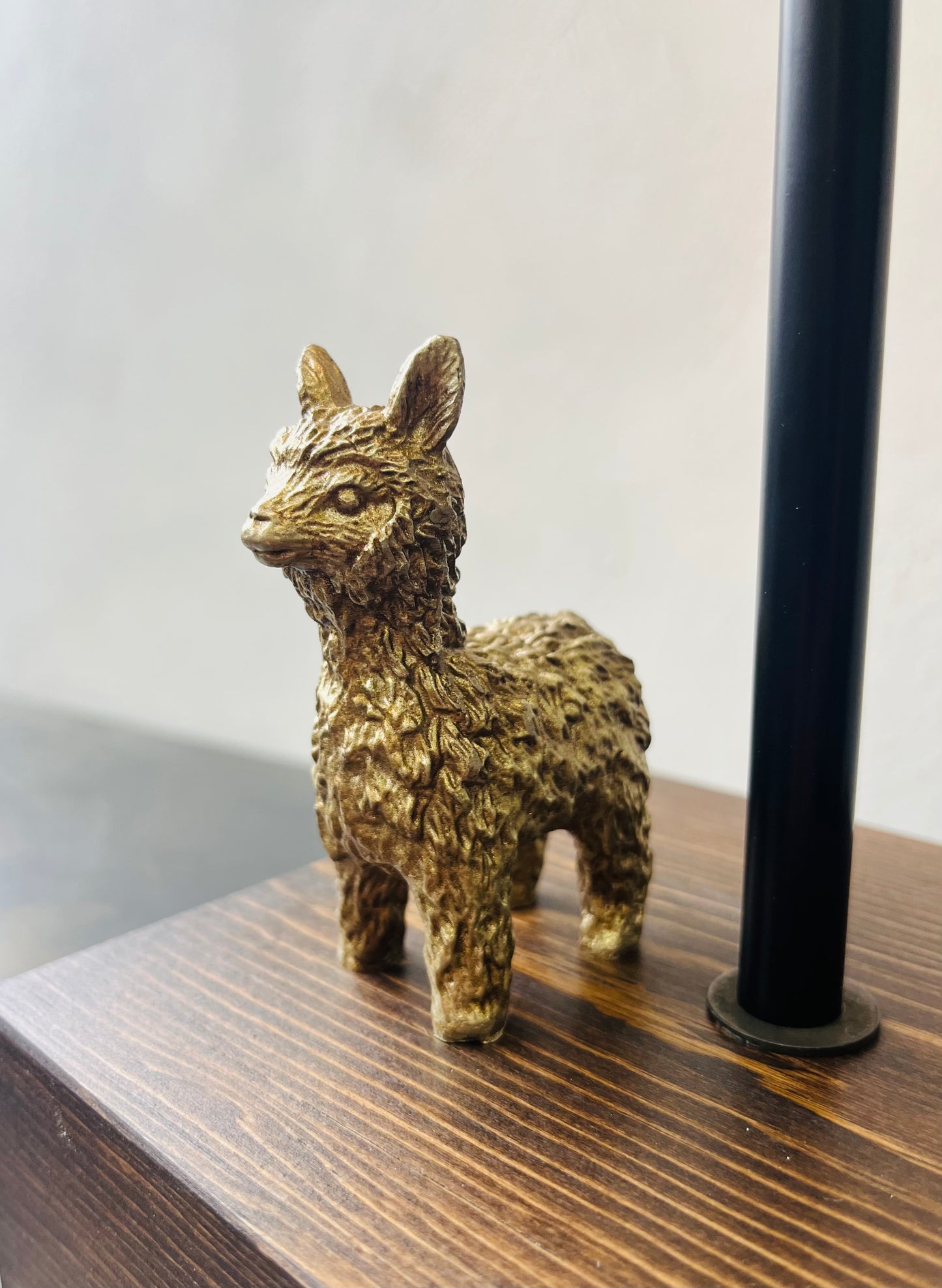 Mr. Llama Lamp // Touch-Controlled