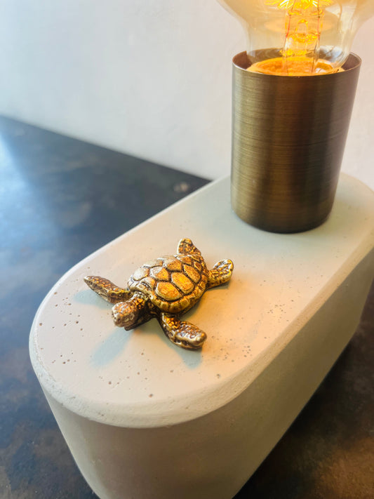 Turtle Lamp / Touch-Controlled