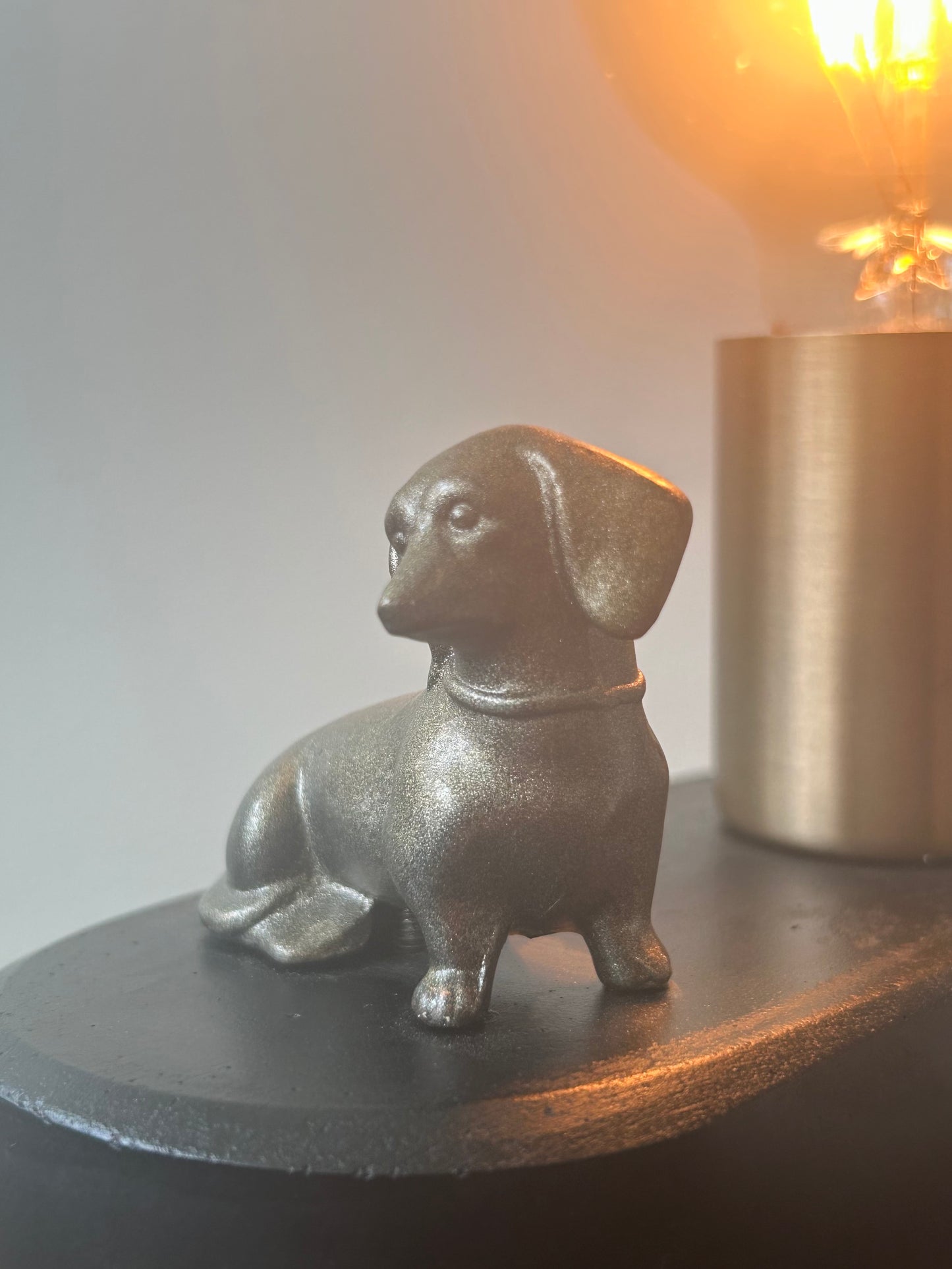 Dachshund Dog Lamp / Touch-Controlled