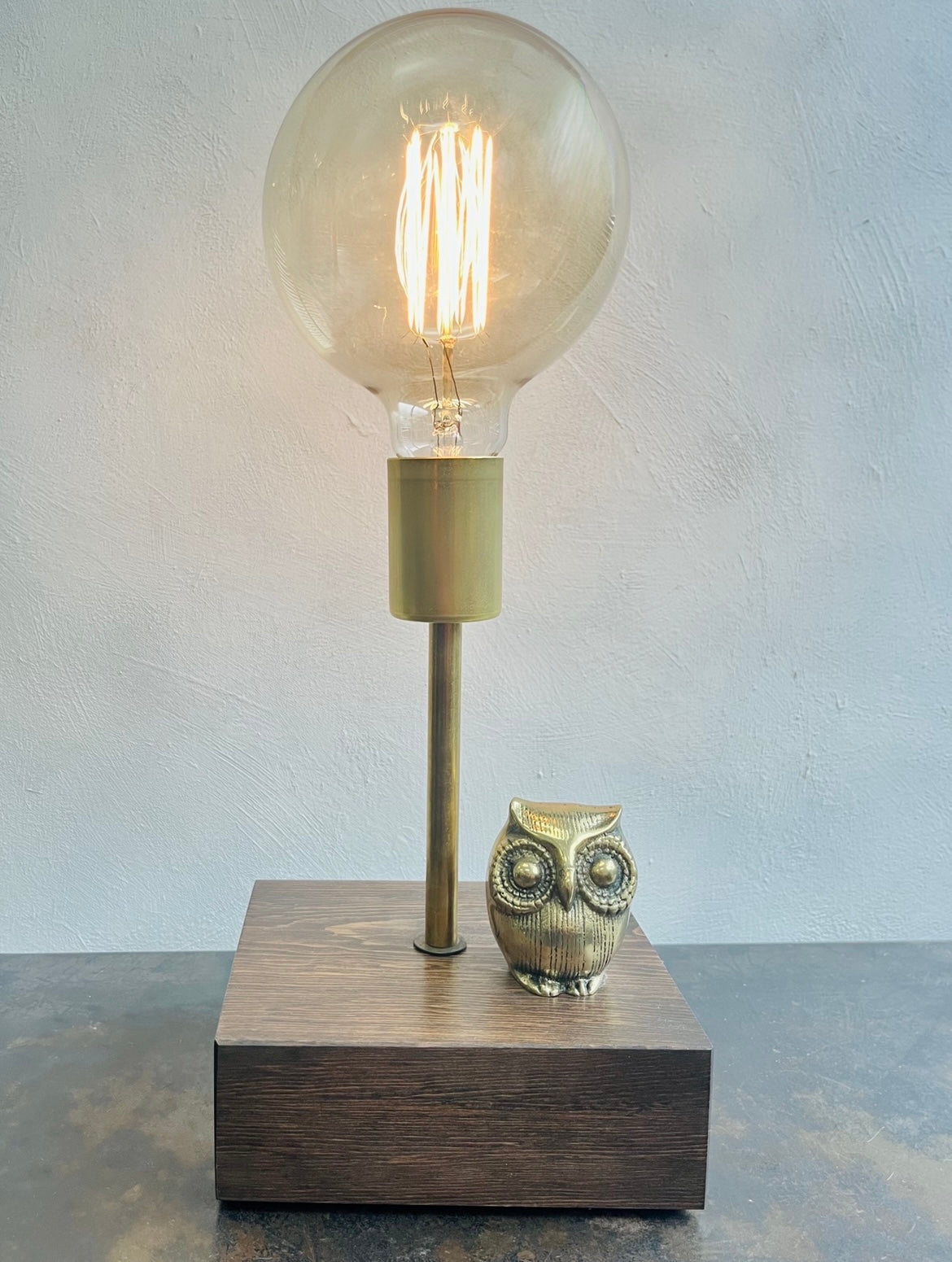 Mr. Owl Lamp // Touch-Controlled