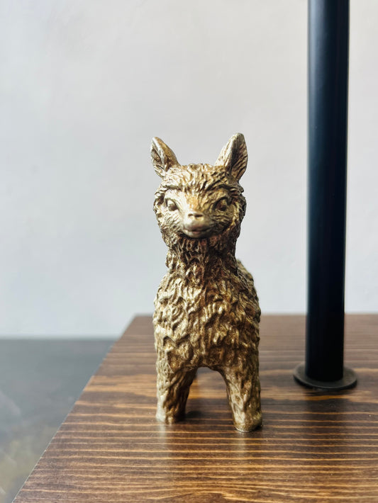 Mr. Llama Lamp // Touch-Controlled