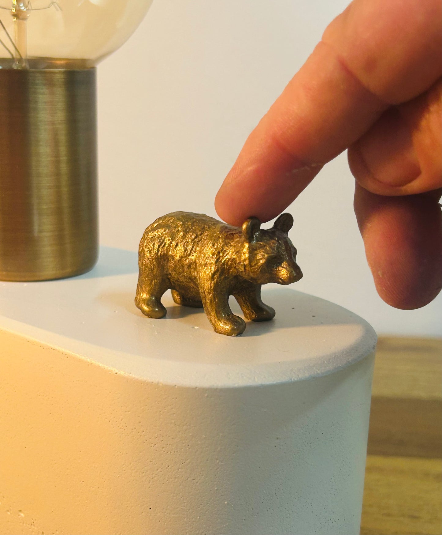 Bear Lamp // Touch-Controlled