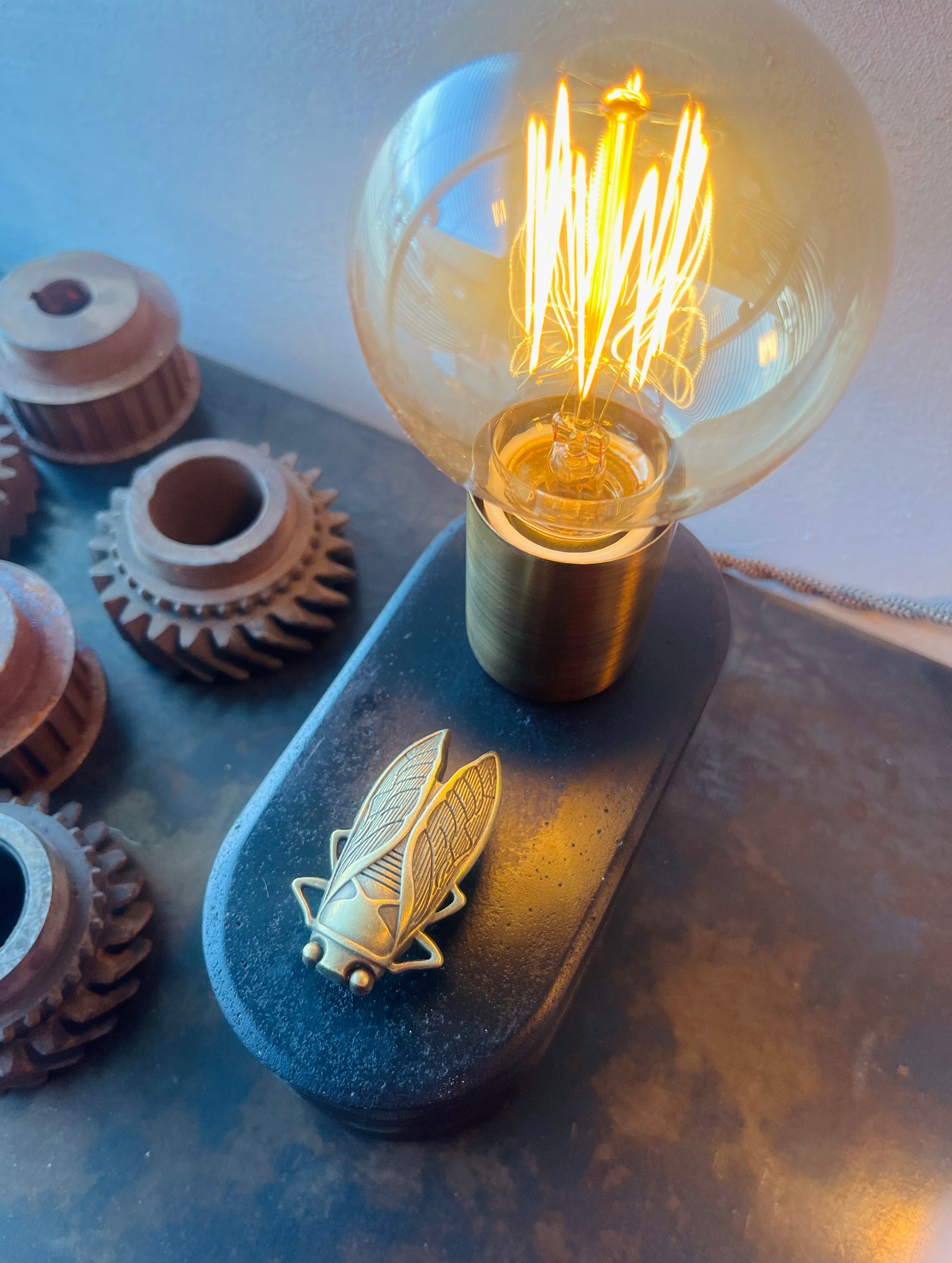 Cicada/Insect Lamp // Touch-Controlled β Luke Hobbs Design