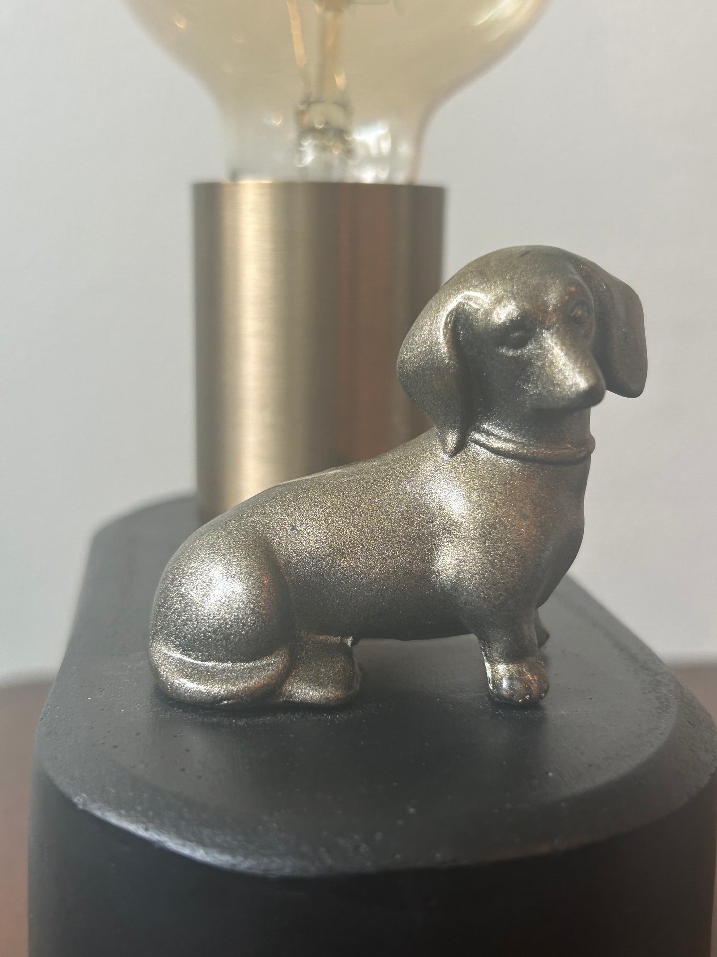 Dachshund Dog Lamp / Touch-Controlled