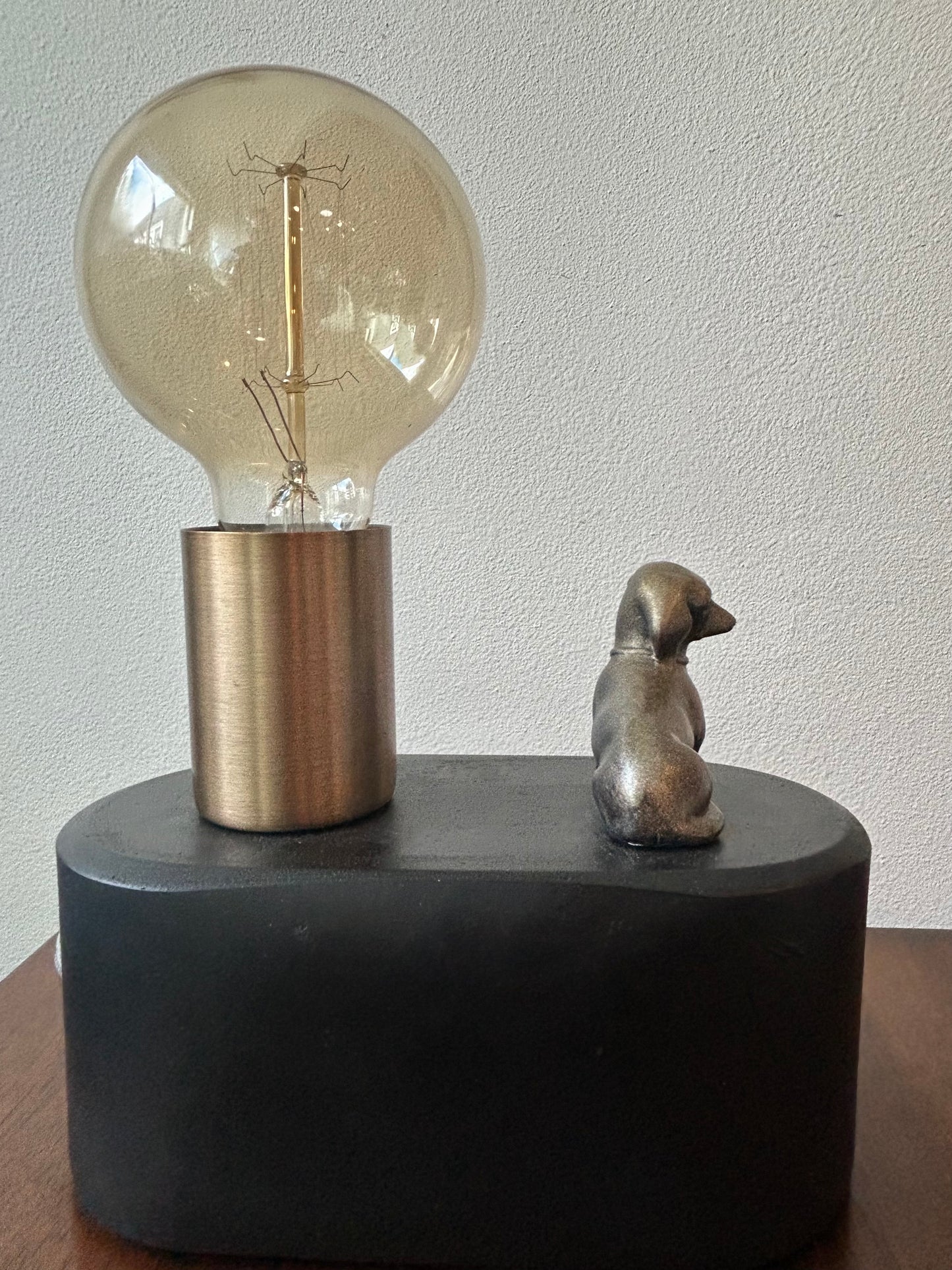 Dachshund Dog Lamp / Touch-Controlled