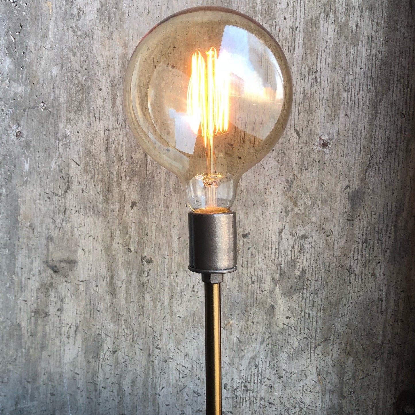 Mr Fox // Tall Brass Lamp
