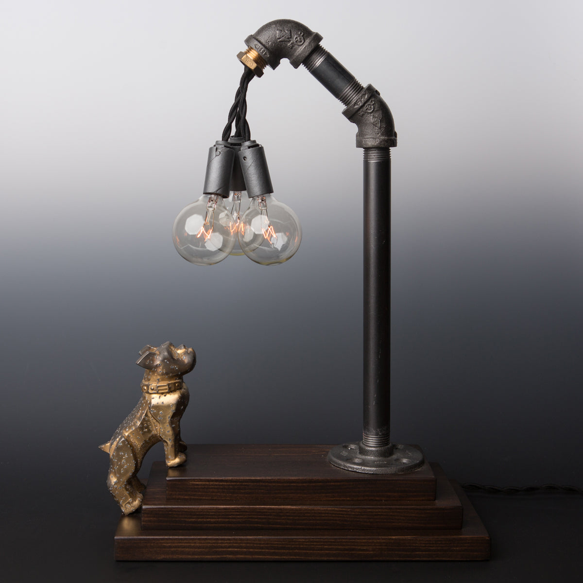 MACK Bulldog // Touch Sensor Lamp - Brass