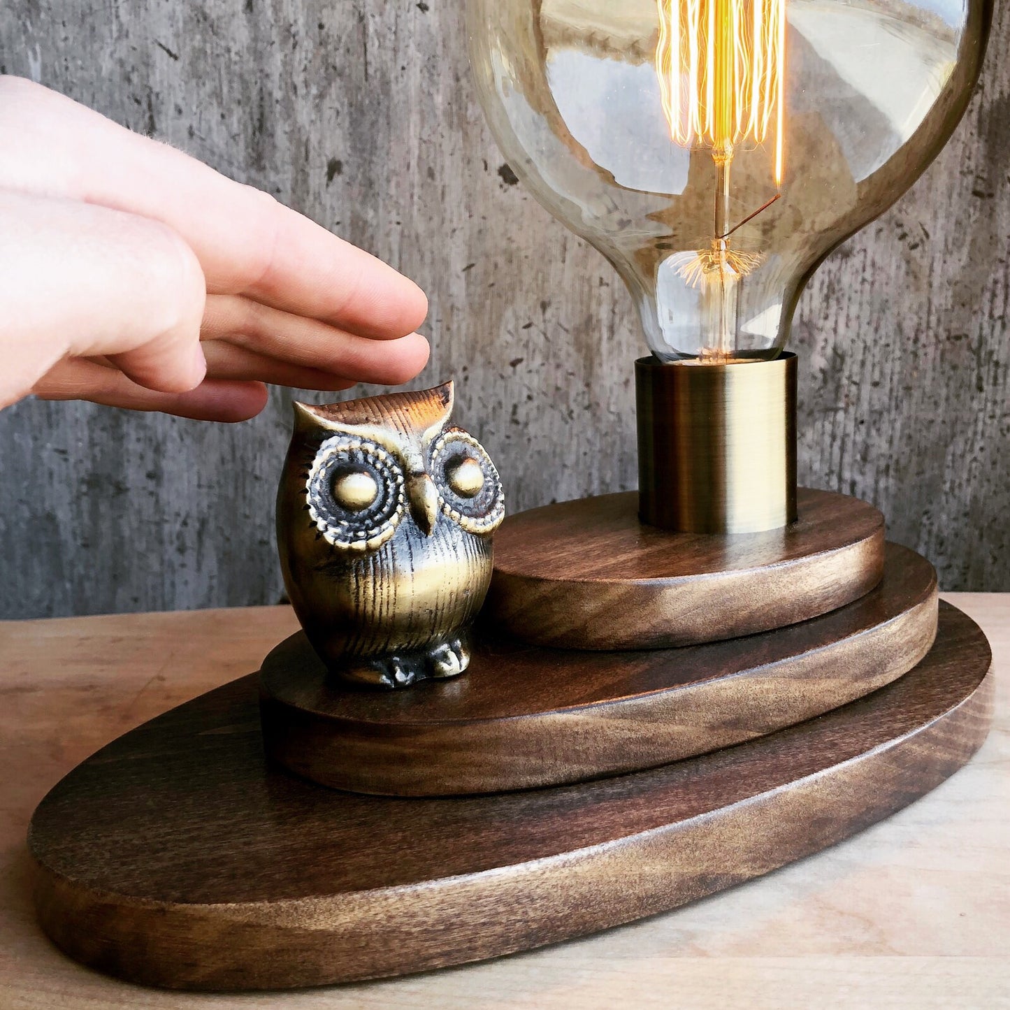 Atomic Owl Lamp